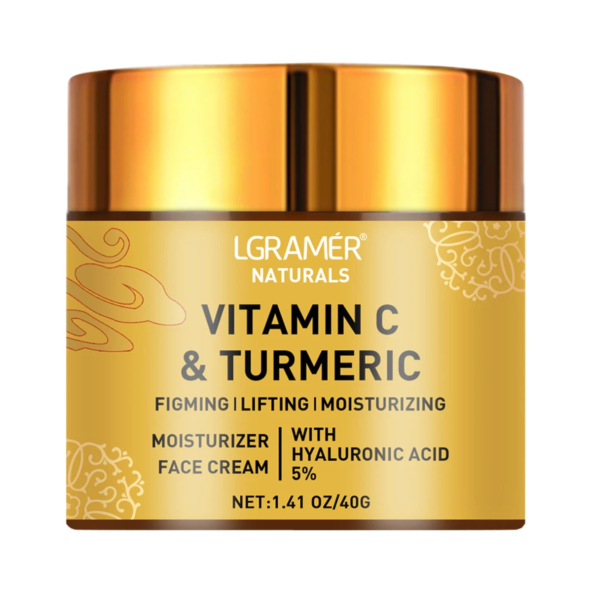 Crème Visage Hydratante au curcuma et Vitamine C