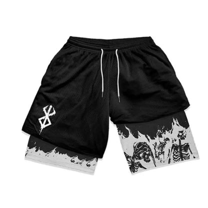 Y2K Compression Shorts