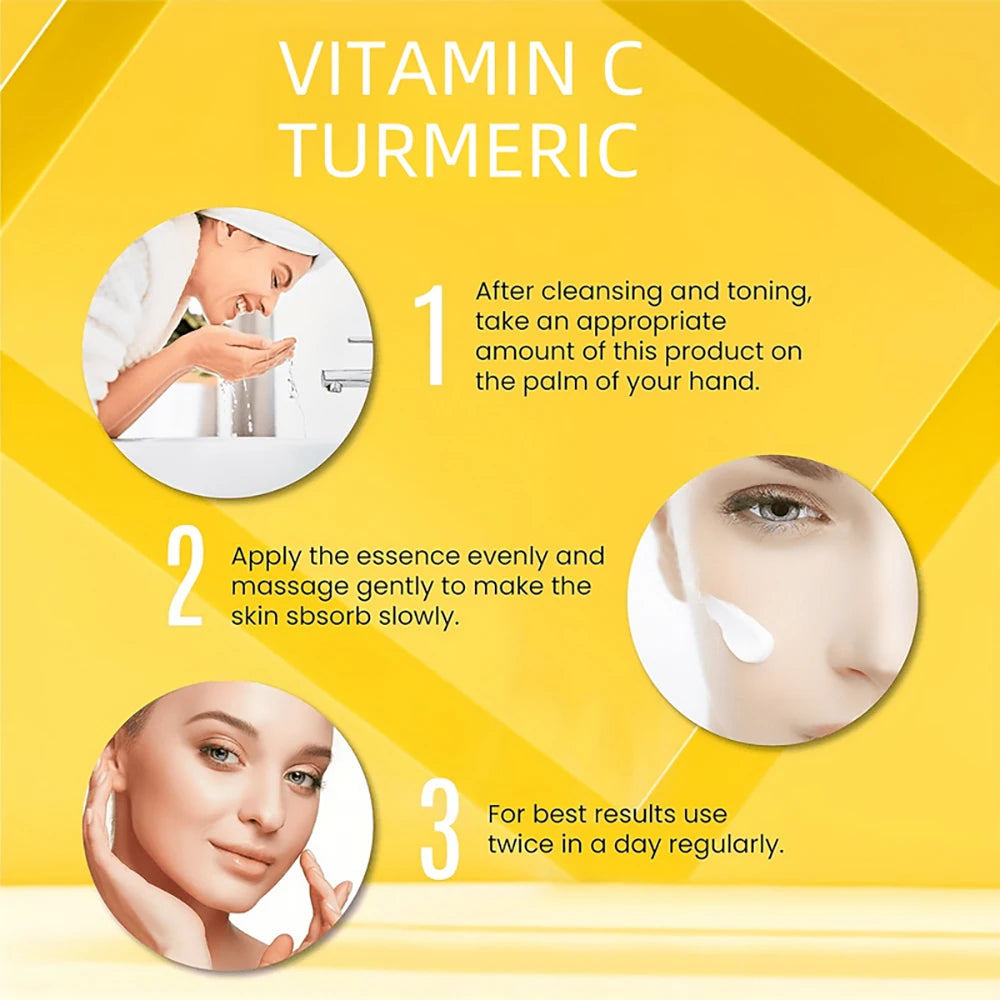 Crème Visage Hydratante au curcuma et Vitamine C