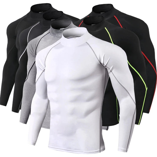 Maillot de Compression Homme pour Sport et Fitness